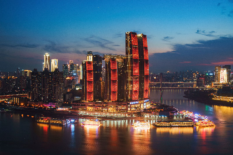 paisaje arquitectonico de chongqing